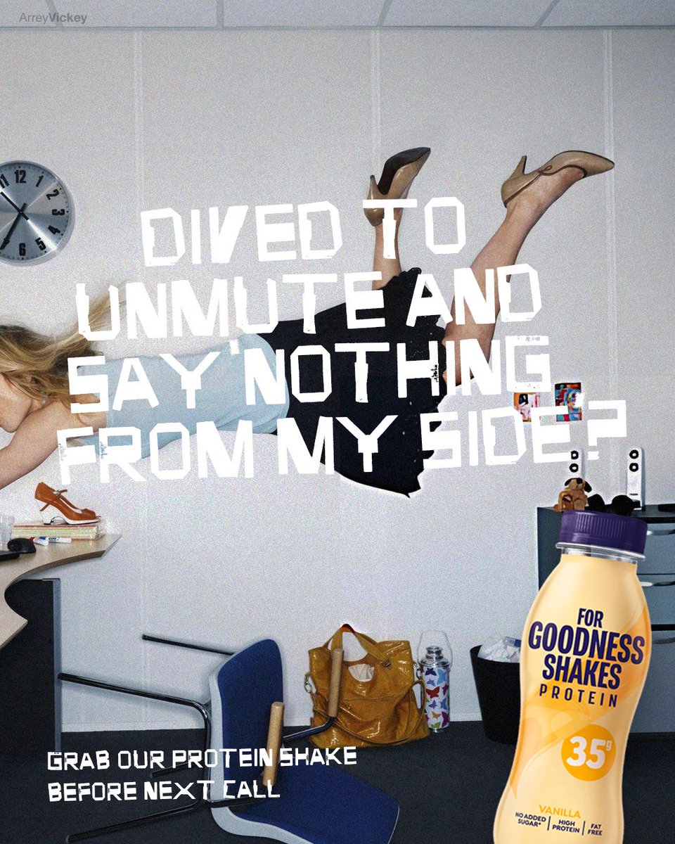 I've stubbed toe rushing to unmute,
hopping on one foot. 

<a href="/OneMinuteBriefs/">One Minute Briefs ⏱️</a> ﾒ #ForGoodnessShakes