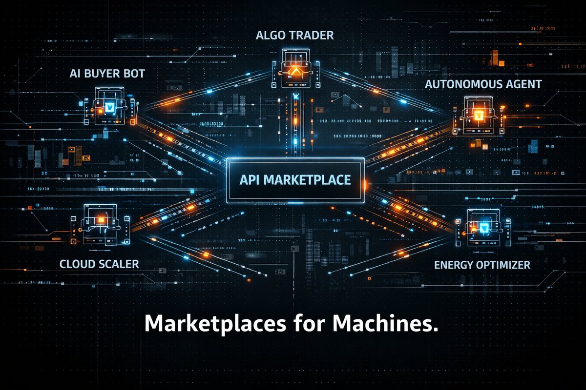 sansor's tweet photo. Future marketplaces won’t be browsed.
They’ll be called.

#Future #Marketplace #Machine #AI https://t.co/CTCxMWV5e9