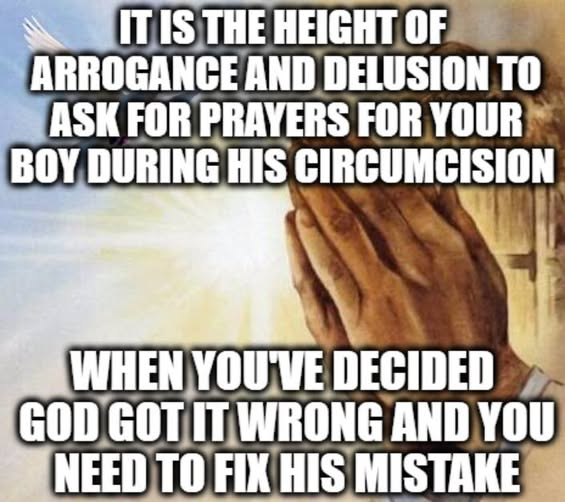BloodstainedMen's tweet photo. Christians throughout the world and history have rejected circumcision. https://t.co/hcoet2PLjM