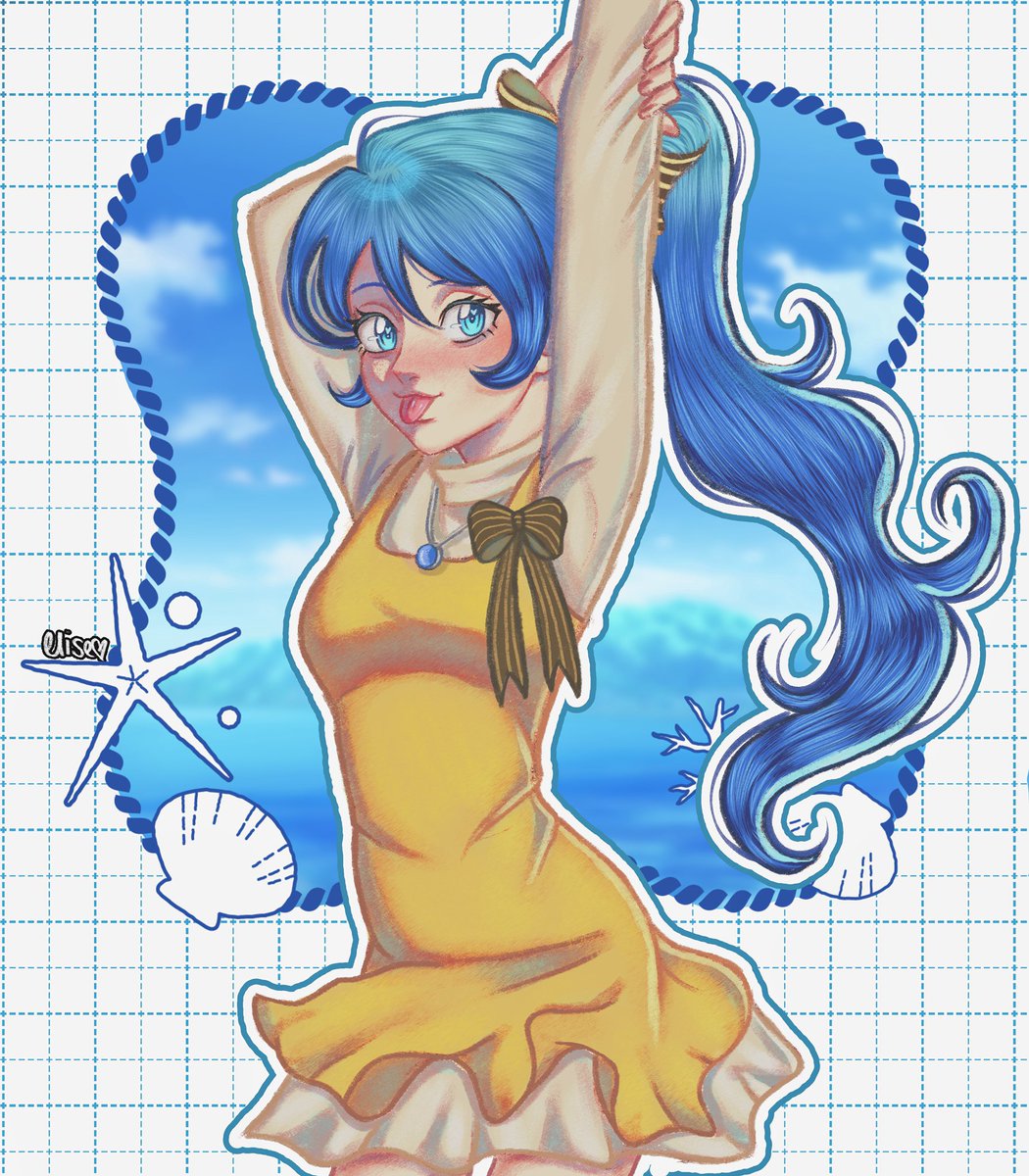 a dtiys I did on ig because the character was too cute 🥳

#artmoots #illustration #artshare