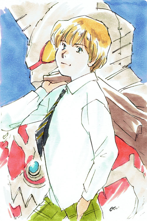 過去絵ですが気に入ってるのですがいいねがもらえなかったULTRAMANのFAです。いかがでしょうか 