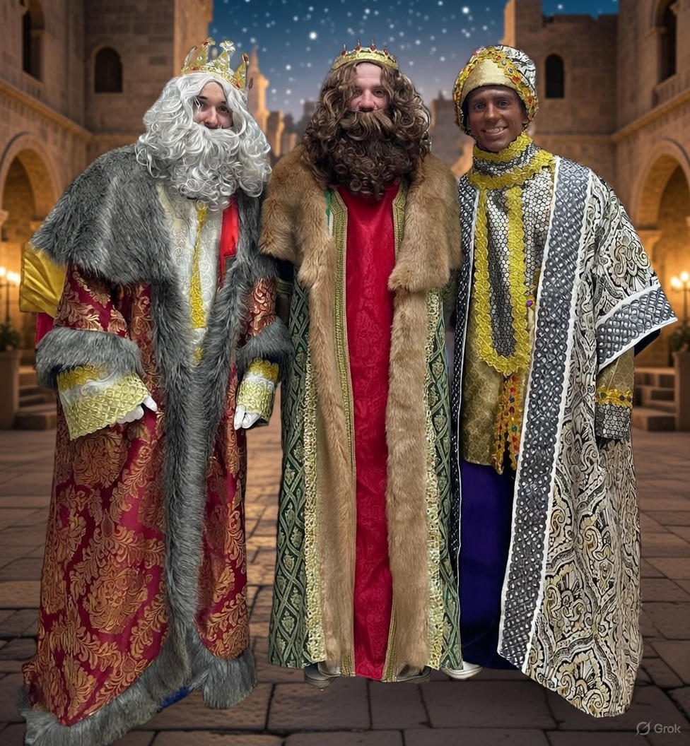 Feliz noche de Reyes Magos!!!
Nosotros tenemos a los mejores 🤭