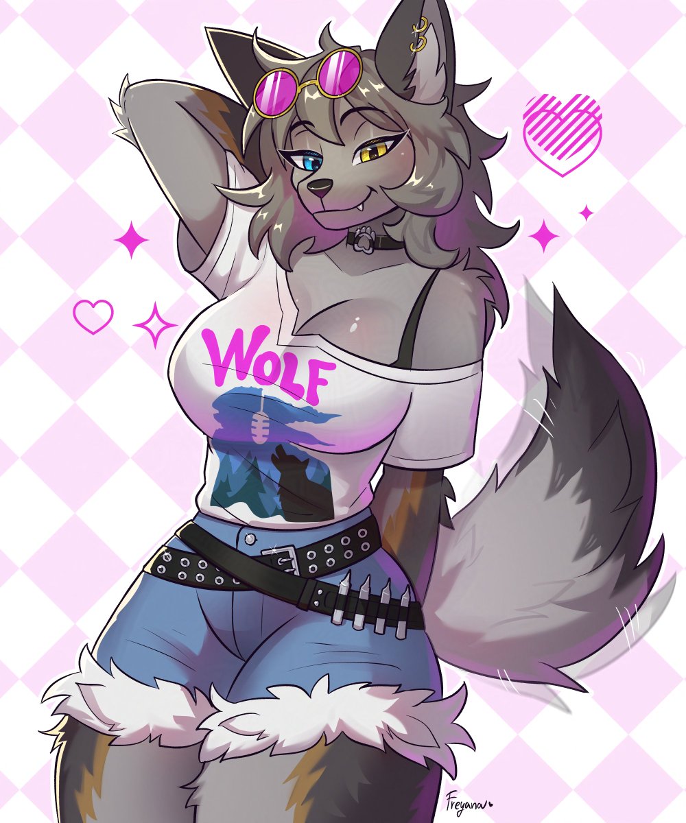 Freyana_Art's tweet image. Wolfie 🐺