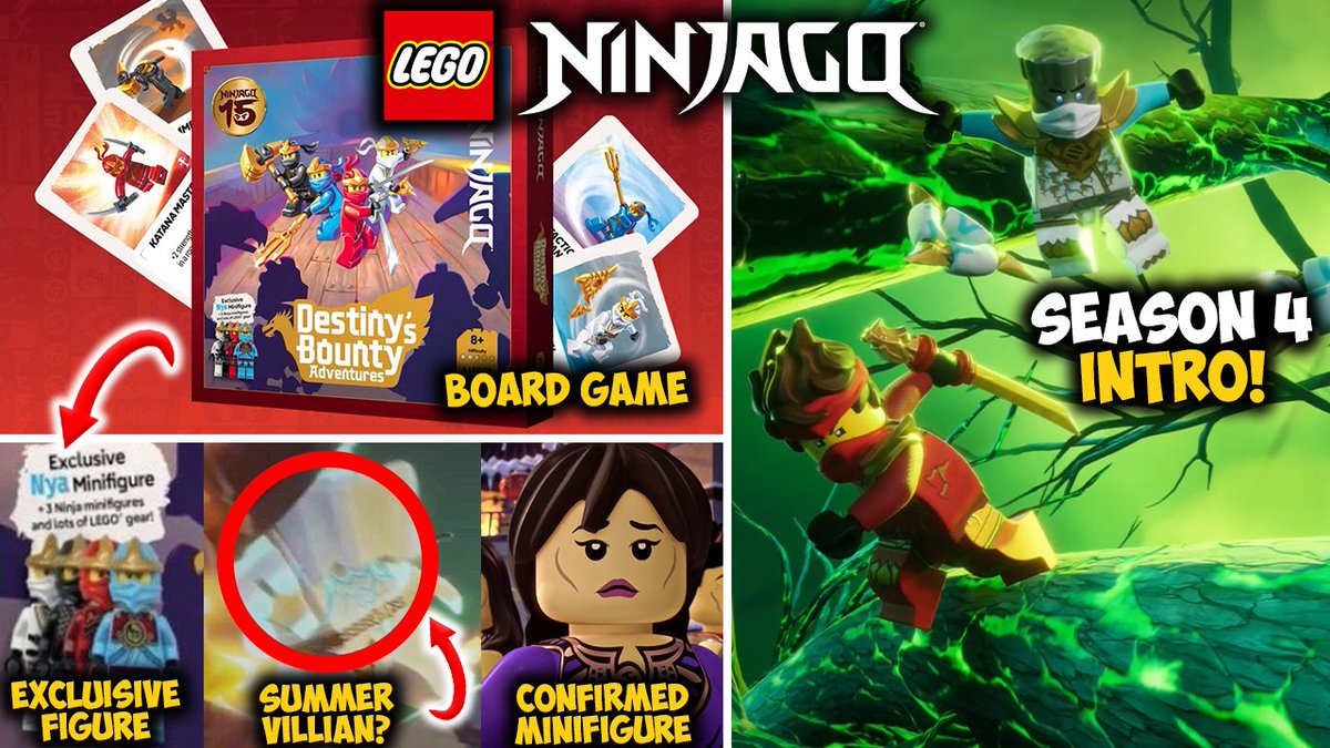 New video! LEGO has revealed a ton of stuff in their Ninjago 15th