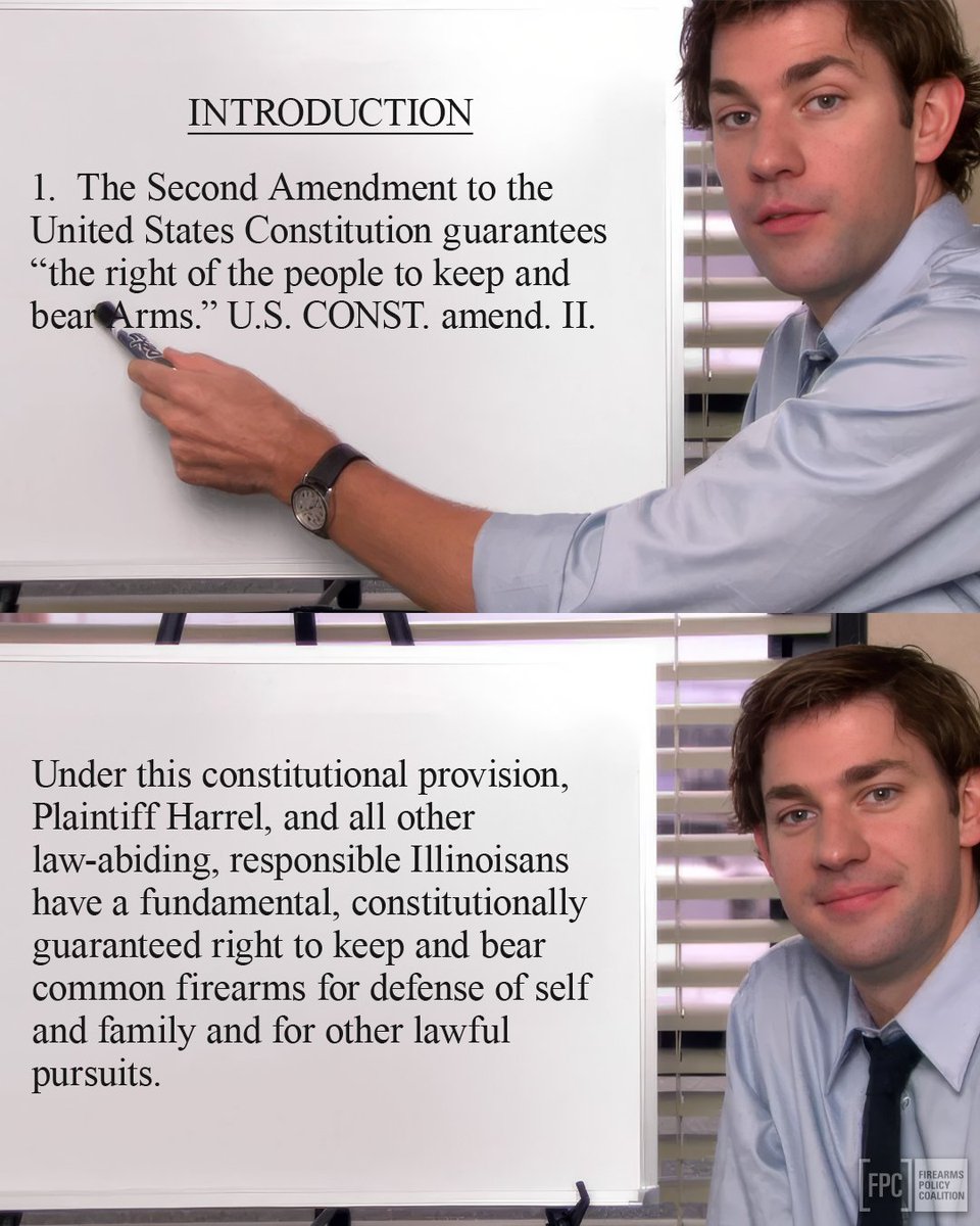 gunpolicy's tweet image. We could not make it simpler to understand— “Assault Weapon” bans cannot survive the Constitution.

We’re going to win.