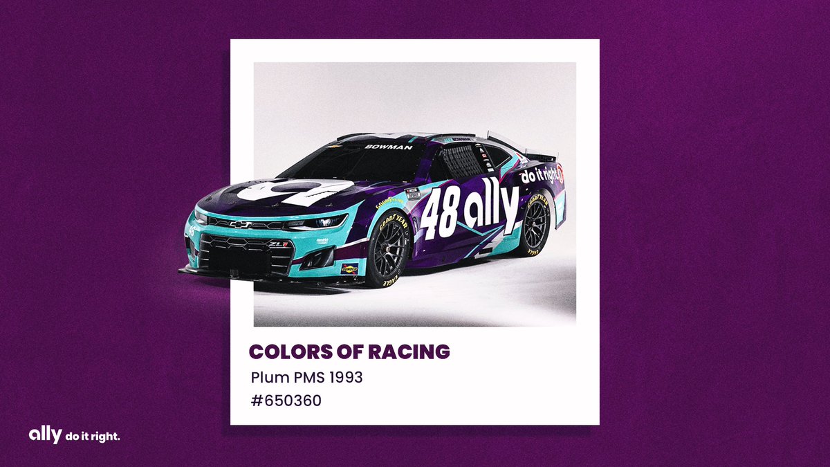 allyracing's tweet image. Say hello to the colors of Ally Racing in 2026. 🤩 #NASCAR