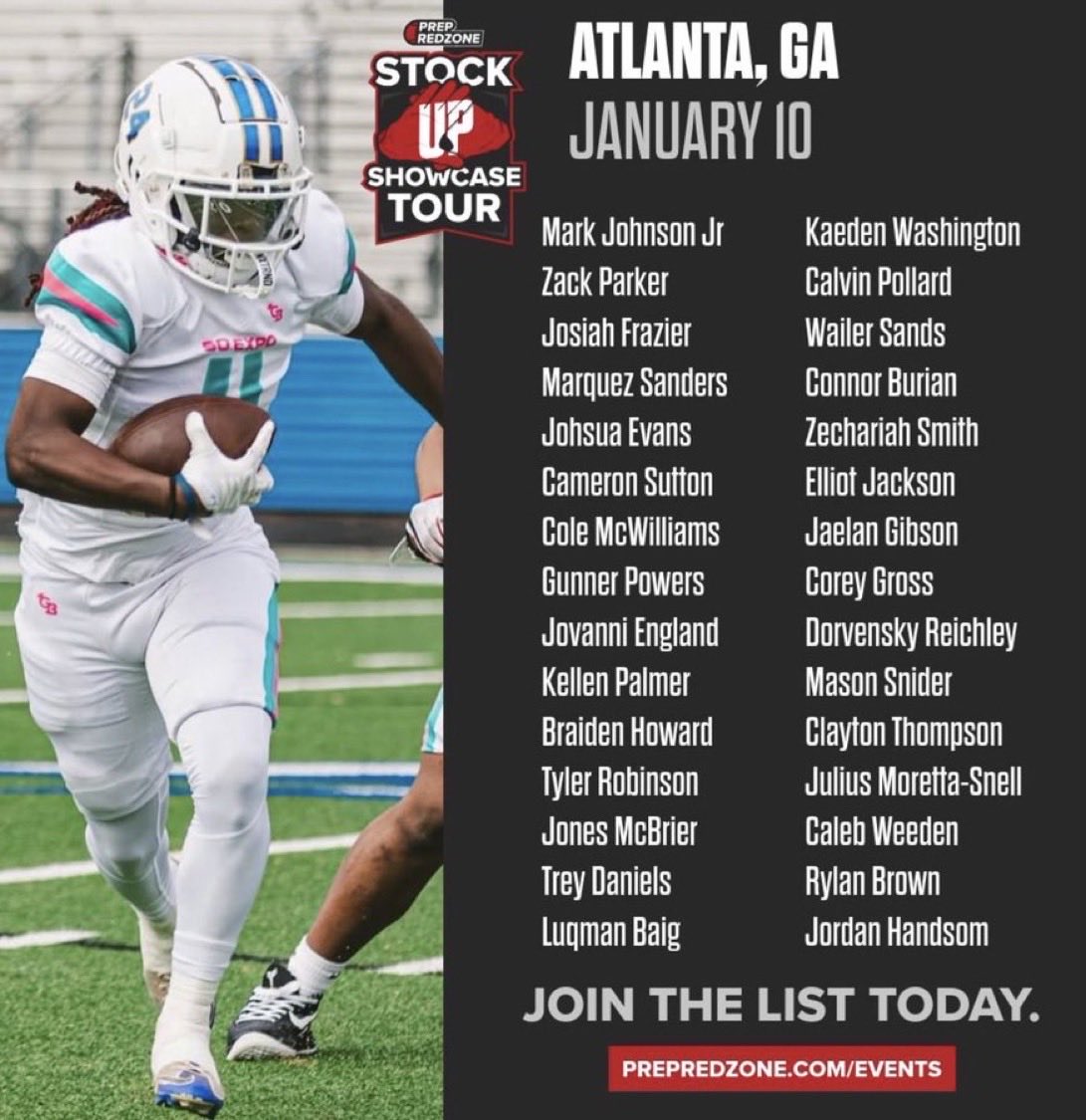 ColeMcWill4's tweet image. I’ll be at the Prep Redzone Stock Up Showcase this weekend. Looking forward to competing. @GACFootball @GACFBRecruits @GAC_Athletics #PrepRedzone #StockUp #thebestisyettocome