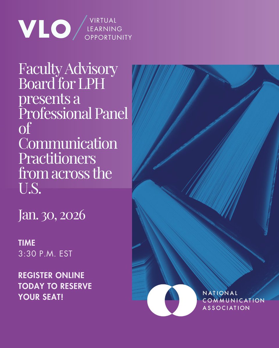 National Communication Association tweet media