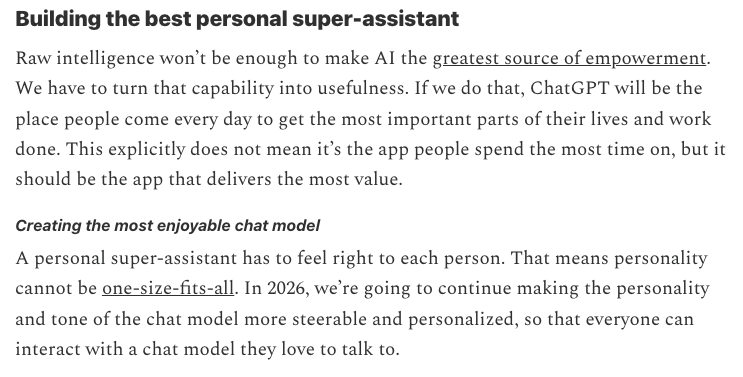 OpenAI strategy slide