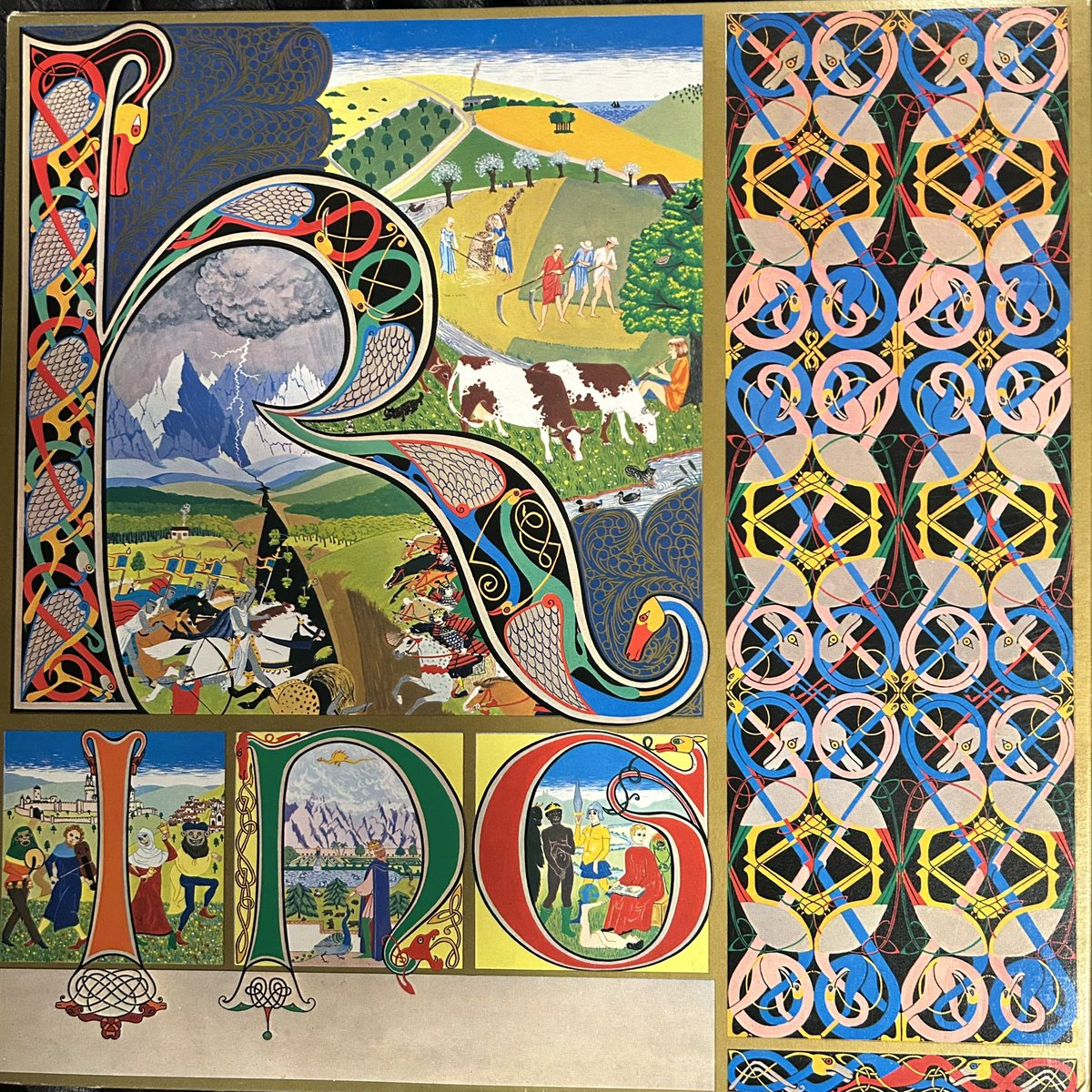 VariationsVinyl's tweet image. #AtoZ -The Redux- (Letter K)  
#KingCrimson “Lizard” 1970  
Third studio album. Highly experimental, jazz-infused prog with intricate compositions—Jon Anderson of Yes steps in for vocals on one track #nowspinning #vinyl #vinylcommunity