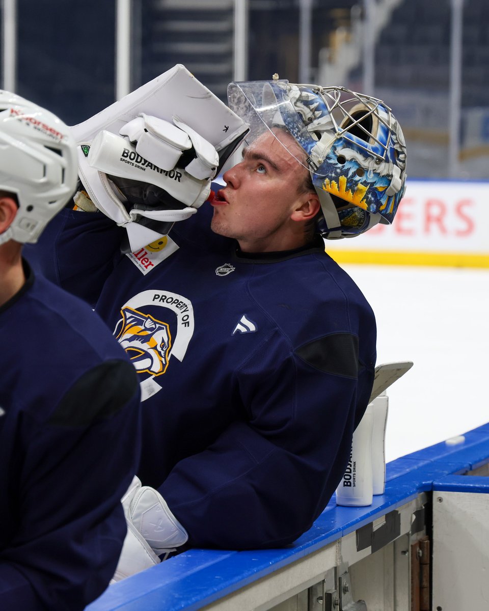 PredsNHL's tweet image. The smile says it all 😊