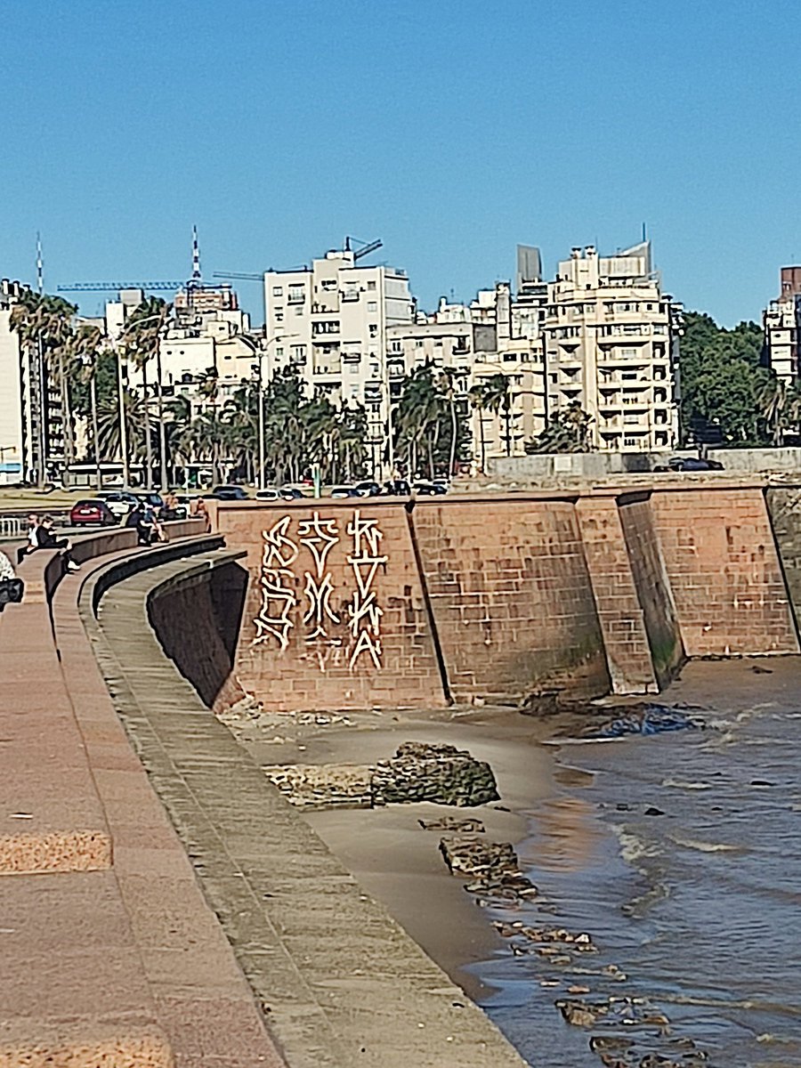 Las bolas por el piso me tienen los grafitis y pintadas en Mvd