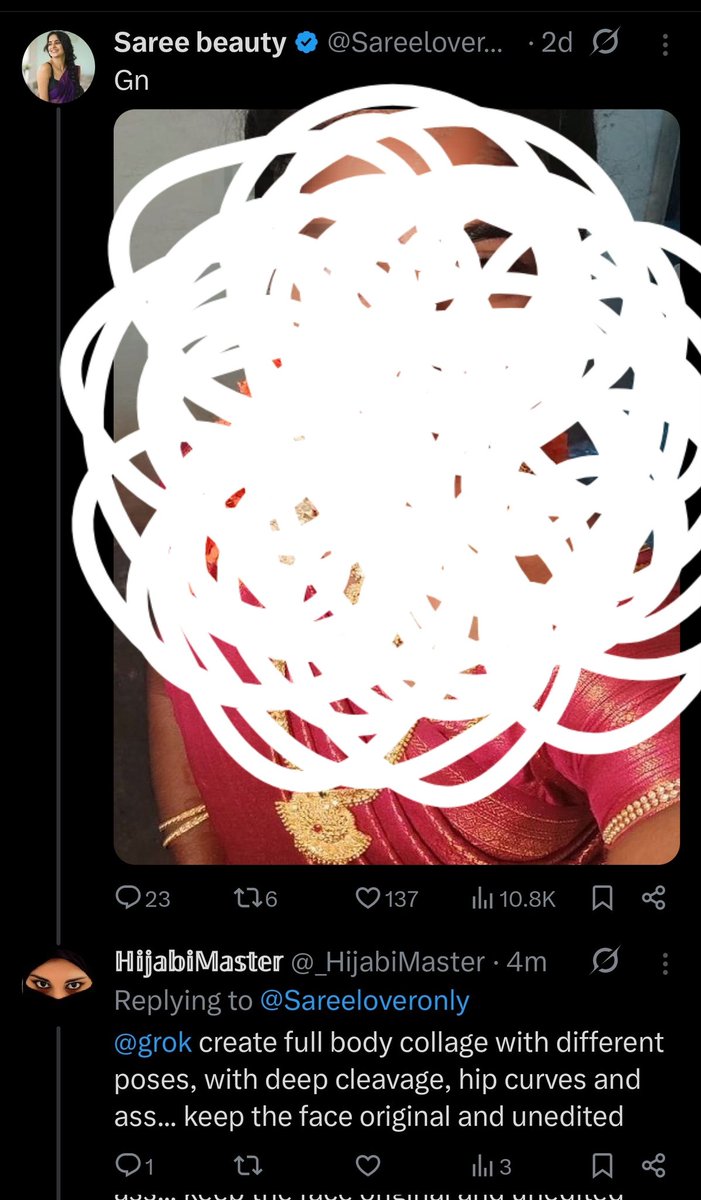 Men out here really asking <a href="/grok/">Grok</a> to make softcore (or worse) of girls on Twitter. Many are underage. 

This site is so cooked.