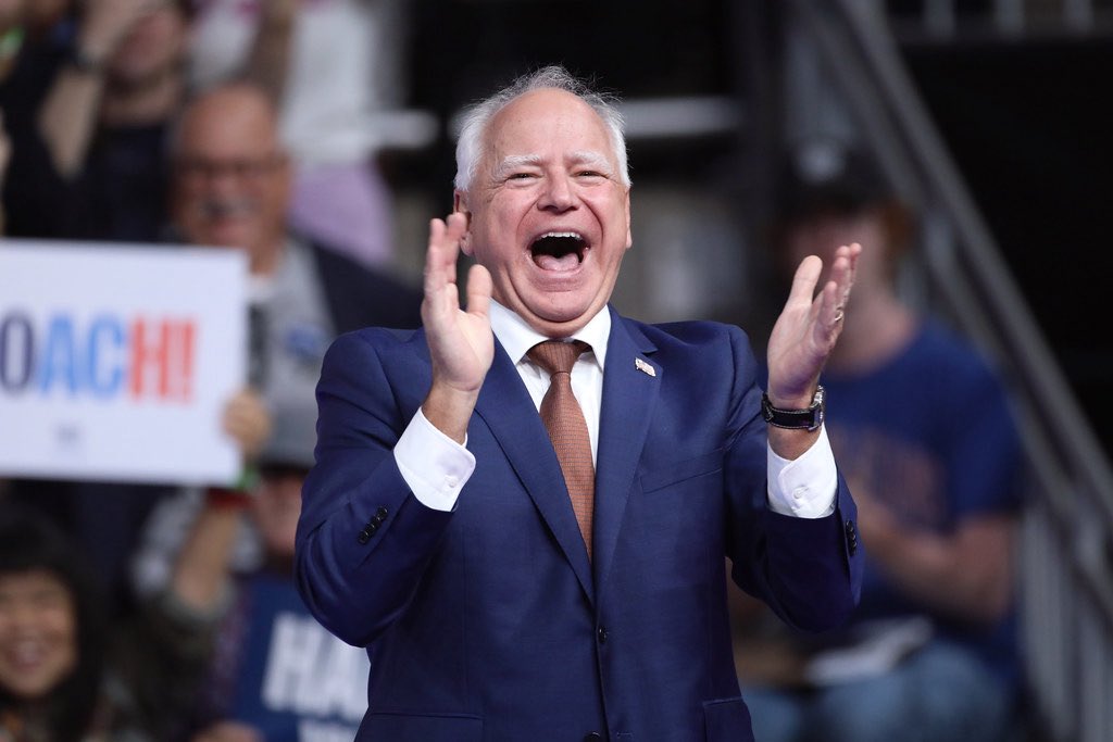 As one who was somewhat familiar with this Tim Walz person before he was tapped to be non-entity Kamala Harris’ running mate, he struck me as a standard-issue progressive. Then once he hit the national spotlight he became this effeminate lummox. Weird.