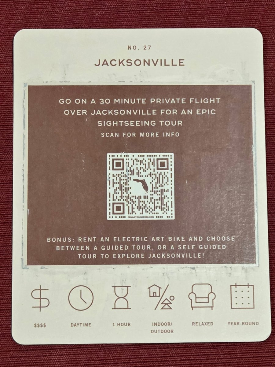 Guess who's on the Adventure Bucket List for Jacksonville??? They don't call us Captain Adventure for nothing!  (unsolicited endorsements are the best!)
