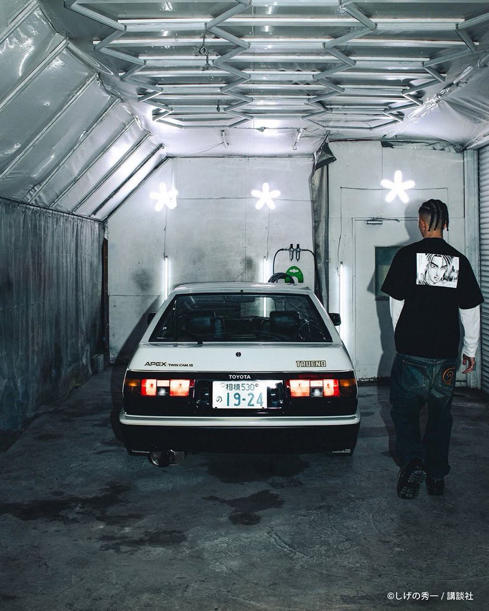 BlackEyePatch x 頭文字D コラボアイテムが国内1月9日（金）より東京