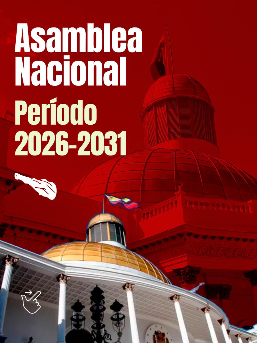 ConElMazoDando's tweet photo. #LosQueremosDeVuelta | Se instala la Asamblea Nacional para el periodo 2026-2031 🇻🇪🫡

#05Ene https://t.co/bv9V9L2f0p