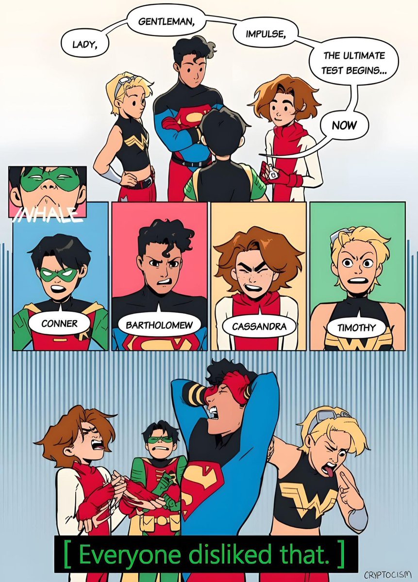 TrashHeap91's tweet photo. Bored now, old comic for the lols, #Bartnation
Also: big respect to the illusive, Secret (did that on purpose) third gender.
Neither boy nor girl. But simply:
Impulse.
I’ll always recognise all of you. As long as you don’t dislike it. https://t.co/18OZ8e5sqw