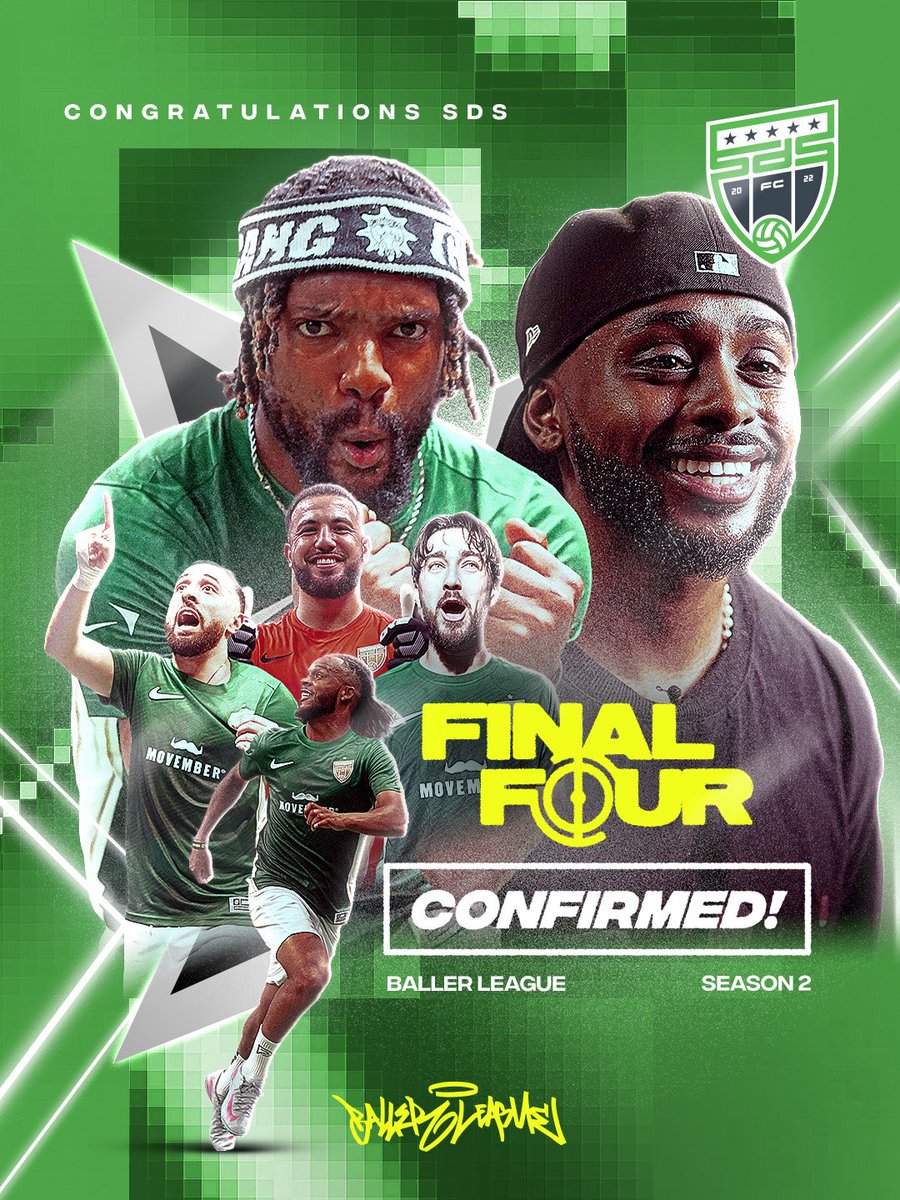 SHARKY &amp; SDS FC QUALIFY FOR FINAL FOUR!
