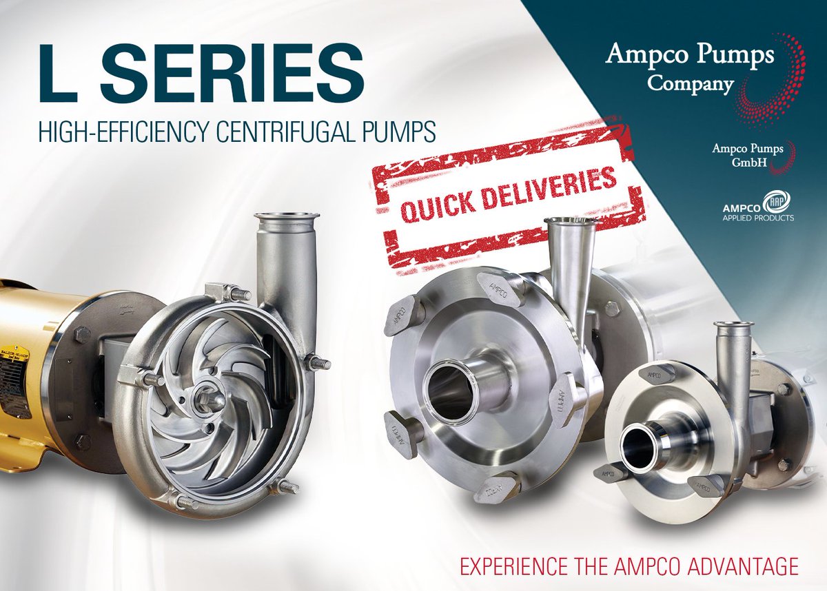 L Series Pumps and Parts … get them without the wait.

The #AmpcoLSeries is dimensionally and hydraulically interchangeable with these competing brand models. Upgrading is drop-in and go.

Learn more: ampcopumps.com/l-series-pumps/