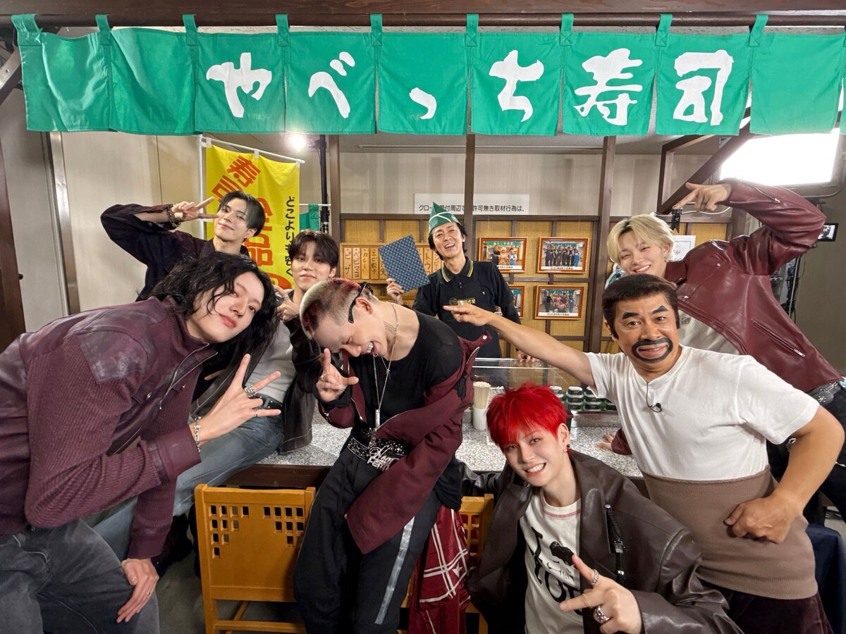 natalie_mu's tweet image. 🍣FNSの舞台裏で「やべっち寿司」開店🍣
「ナイナイミュージック」で2週連続OA！

🍏ミセスの「JAM’S検定」再び
🌹最も運がいいHANAメンバーは？
👬DOMOTOには山田涼介＆中島健人“乱入”
natalie.mu/music/news/655…

🧑‍🍳66名続々来店
相葉雅紀
Snow Man
＝LOVE
THE RAMPAGE
超とき宣
TREASURE…