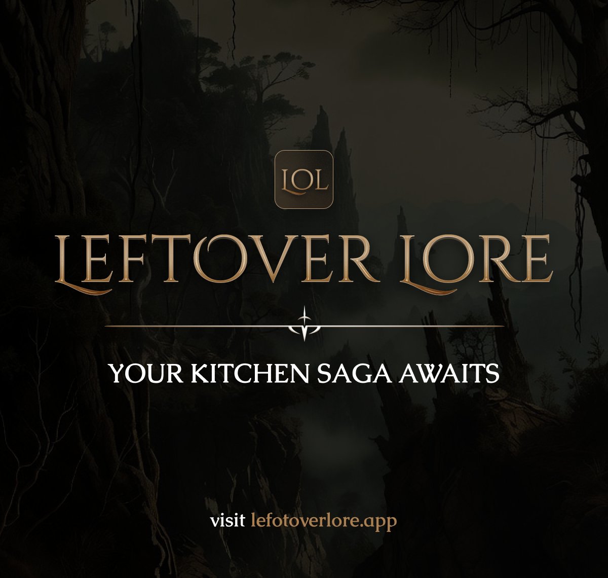 LeftoverLore's tweet image. Your kitchen saga awaits… 🏰✨
Leftover Lore!
Rescue forgotten leftovers. Forge legendary dishes. Embark on epic, narrated quests.
The realm is open. Visit leftoverlore.app
What treasure hides in your fridge tonight? ⚔️🍲
#LeftoverLore