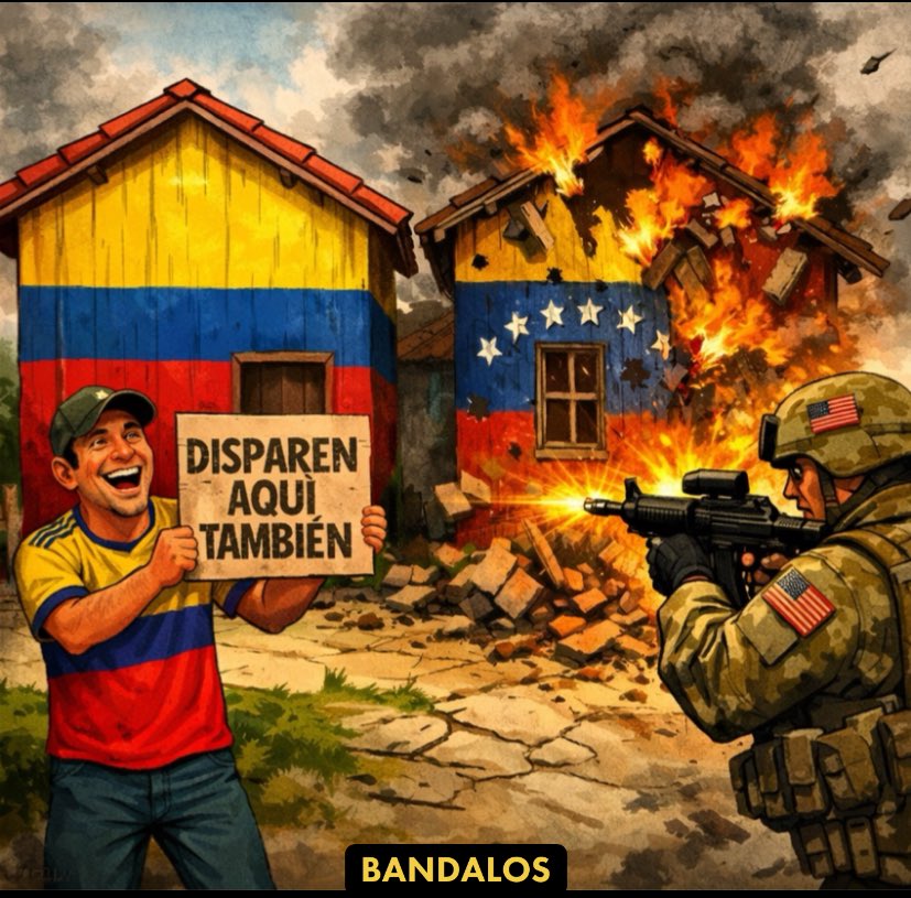 #Sociopatía 

En las últimas horas ha sorprendido la cantidad de colombianos que apoyan que Colombia sea bombardeada. 

Entre ellos, precandidatos presidenciales, periodistas y gente de la calle