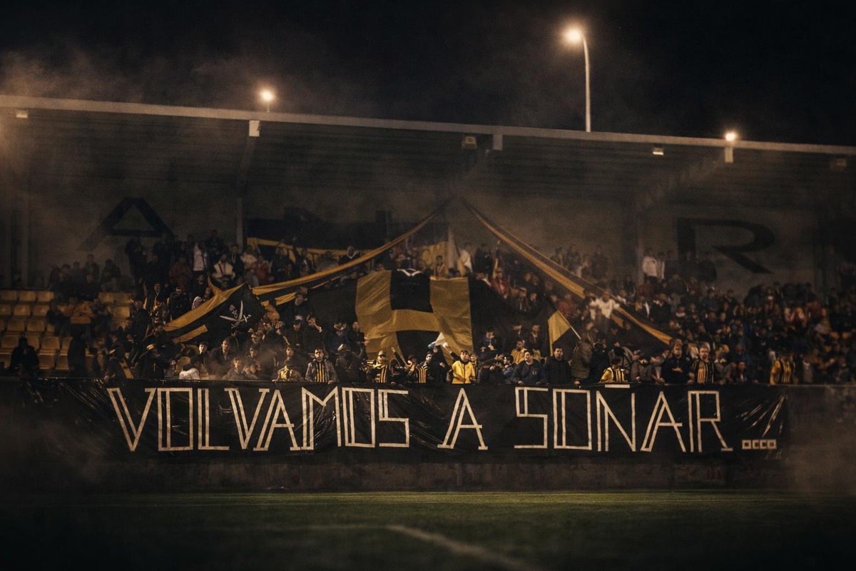 Seguro que volveremos a soñar ✨
Porque este escudo, esta grada y esta pasión nunca se rinden 🏟️🔥
Volverán los goles, los cánticos y las noches mágicas 🌙⚽
Siempre juntos. Siempre creyendo.

🖤💛
#CopaDelRey  #VolveremosASoñar #NuncaDejesDeCreer