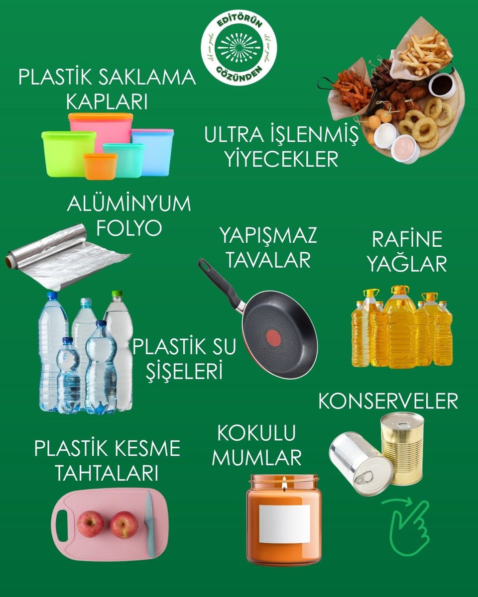 Evinizdeki bazı eşyalar hangi kanserlerle ilişkilendiriliyor?

Evdeki Kanserojen Etkenler: Günlük Hayatta Fark Etmeden Maruz Kaldığımız 9 Risk – Editörün Gözünden share.google/lpvVptLS23m6JJ…