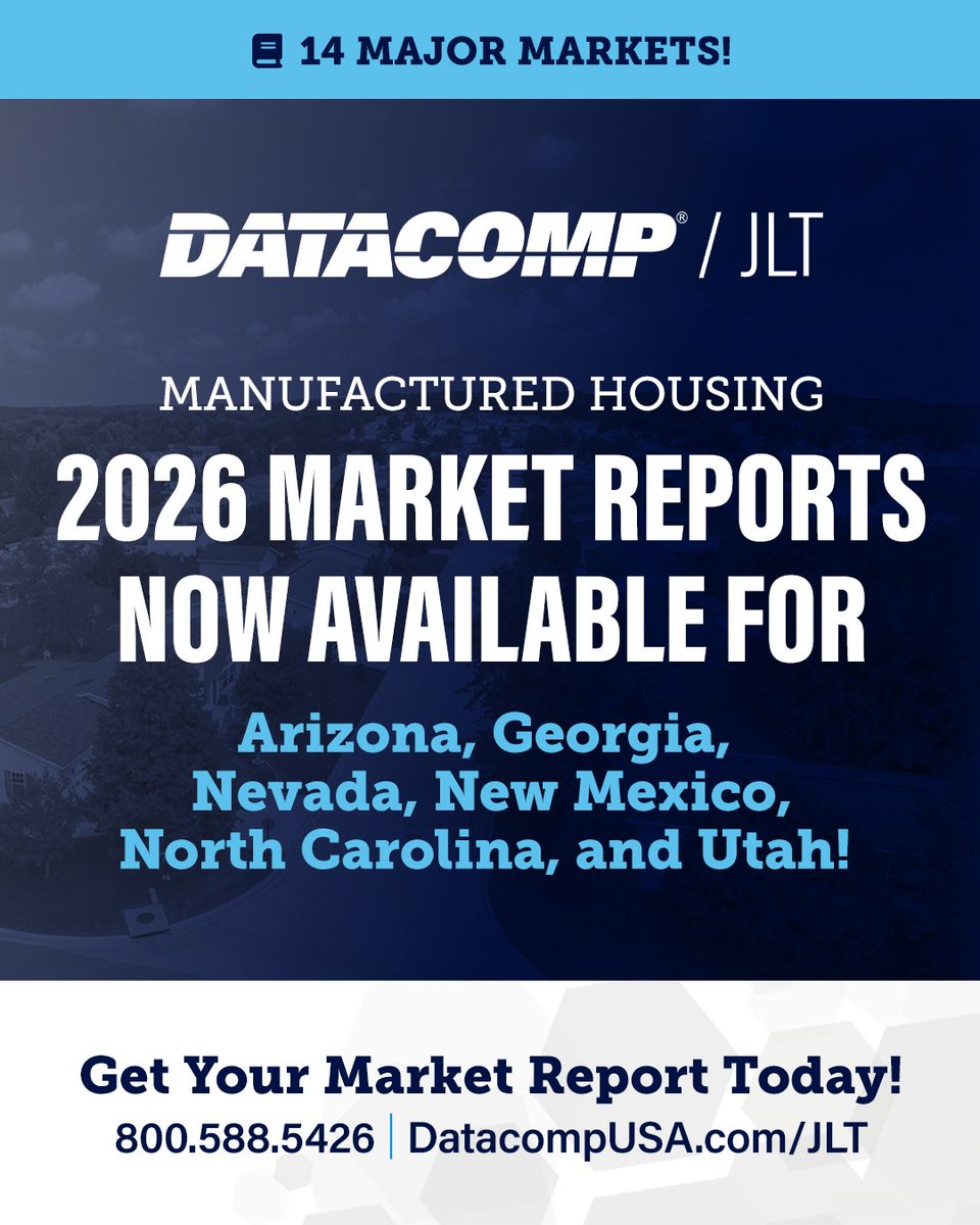 datacompusa's tweet photo. Six states — Arizona, Georgia, North Carolina, New Mexico, Nevada, and Utah — have just had all-new JLT market reports released! 

Order them here: https://t.co/q76Nsgjrna https://t.co/uNurCCa0gj