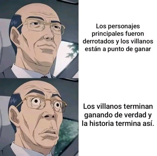 Alguna serie o pelicula que era mejor que termine asi?
