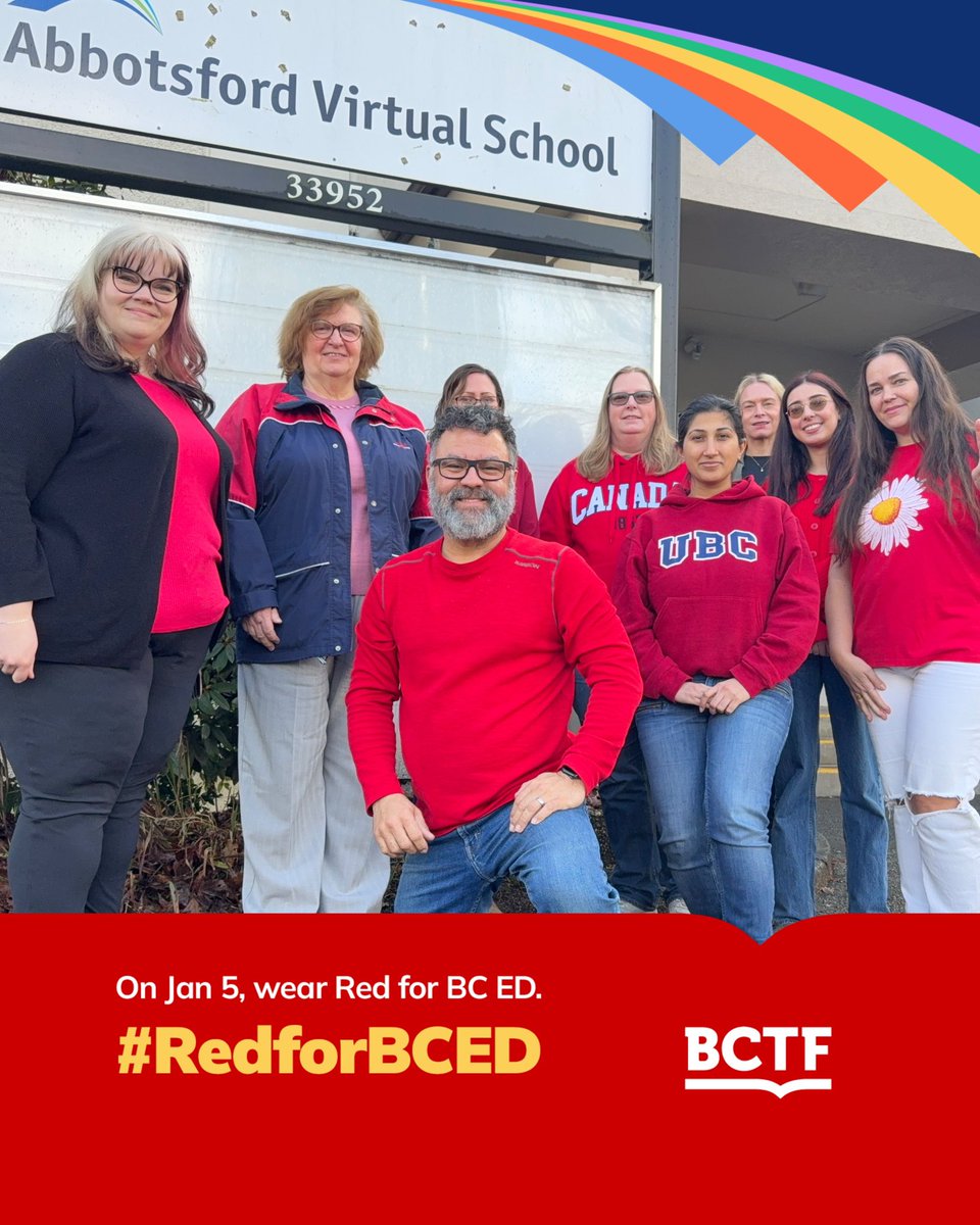 BryonCar's tweet photo. #RedforBCED @bctf @bcteachersfederation https://t.co/RPQcqgnVlT