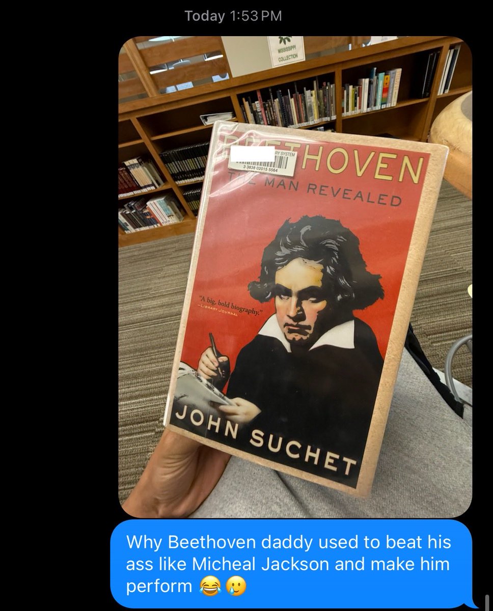 PimpGameCraa's tweet image. How did I take 4 shots , doom scroll until 3 went to bed and woke up for a lil at 7 , then woke up again at 11AM go to the library and spent two hours reading a biography on Beethoven on very little caffeine while listening to trap themed classical music ? #BookTwitter