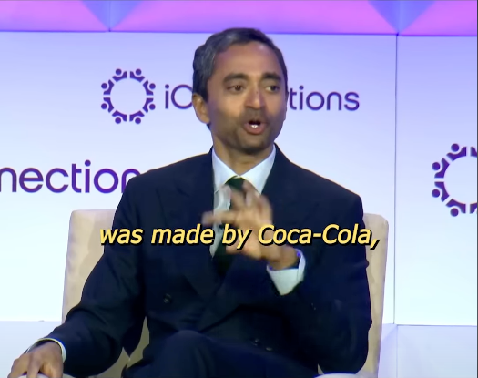 I am 100% aligned with his statement.
 
"The people who invented refrigeration made some money, but most of the money was made by Coca-Cola, who used refrigeration to build an empire.

LLMs are like as refrigeration. and the Coca-Cola has yet to be built"

~Chamath Palihapitiya