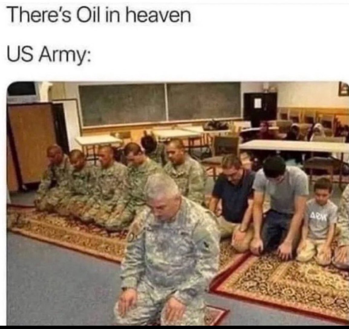 At least people no longer believe the lies about spreading democracy and human rights. Now the battle has become clearer between the 1% and the 99%.

#There_is_oil