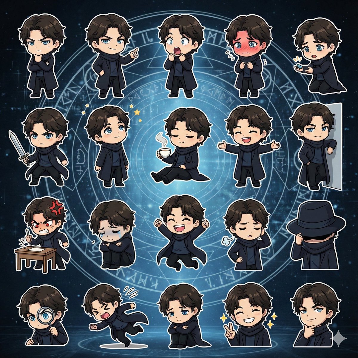 Nani_anela_by.liripi様確認用☺︎ プロンプトお借りしました✨ 可愛いLINEスタンプが一瞬で作れちゃい