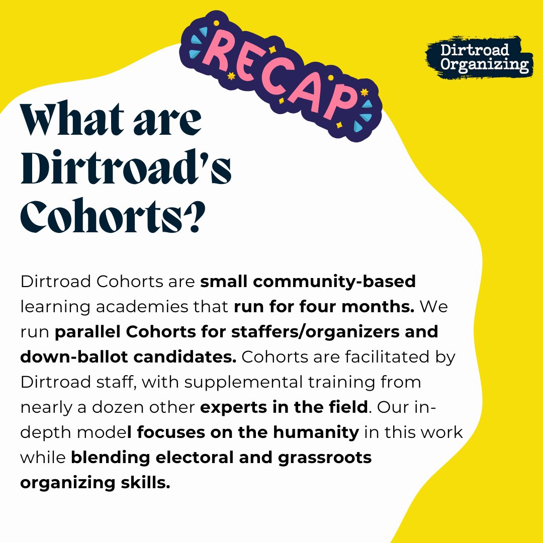 DirtroadOrg's tweet photo. Happy New  Year! We're gearing up to train dozens and dozens of rural leaders over the next few months. We want  you to join us!

The deadline to apply for our February + March Cohorts  is January 23rd at 8pm ET. 

For application, dates, and details: https://t.co/Po1dOc9UeV https://t.co/aH8SIXA9lR
