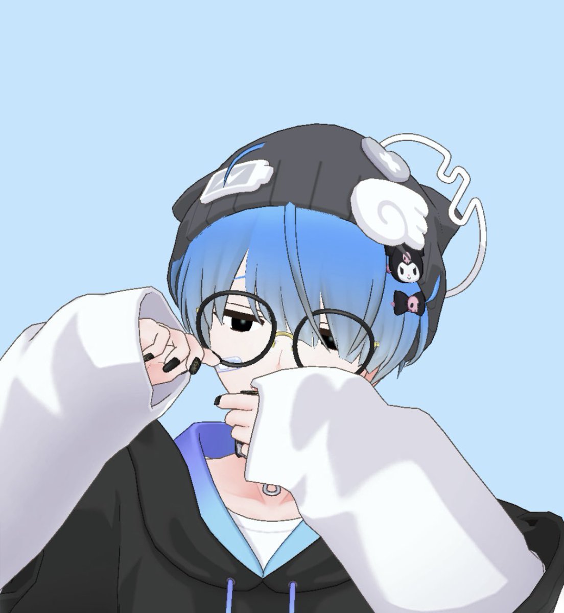 口元隠すの可愛すぎだろ