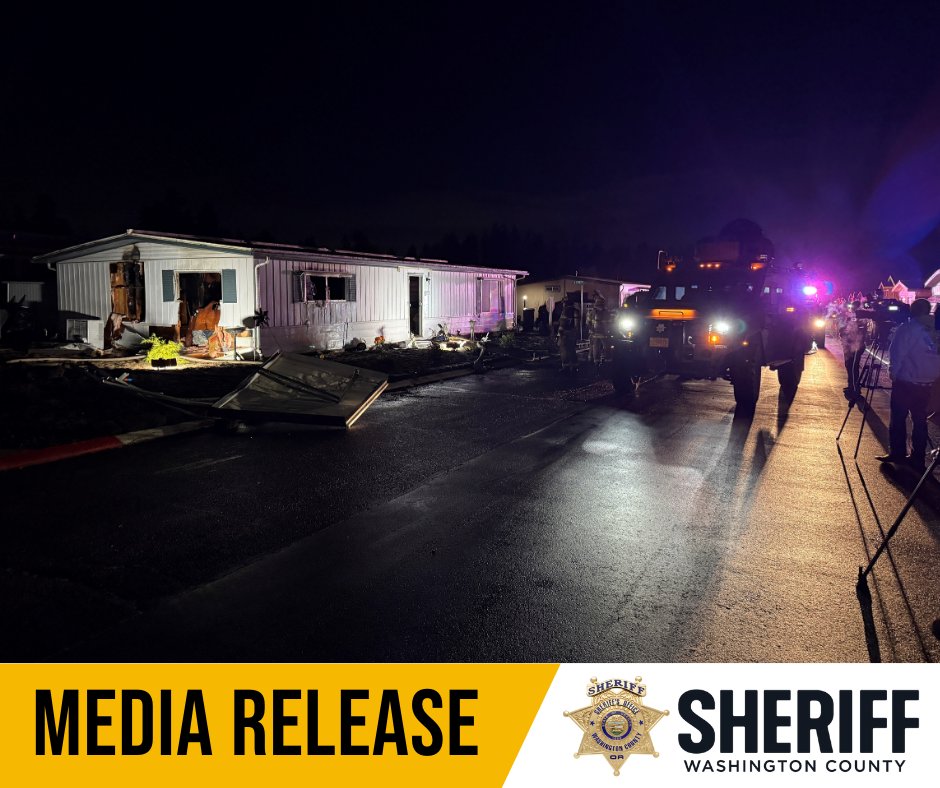 Washington County Sheriff’s Office (Oregon) tweet media