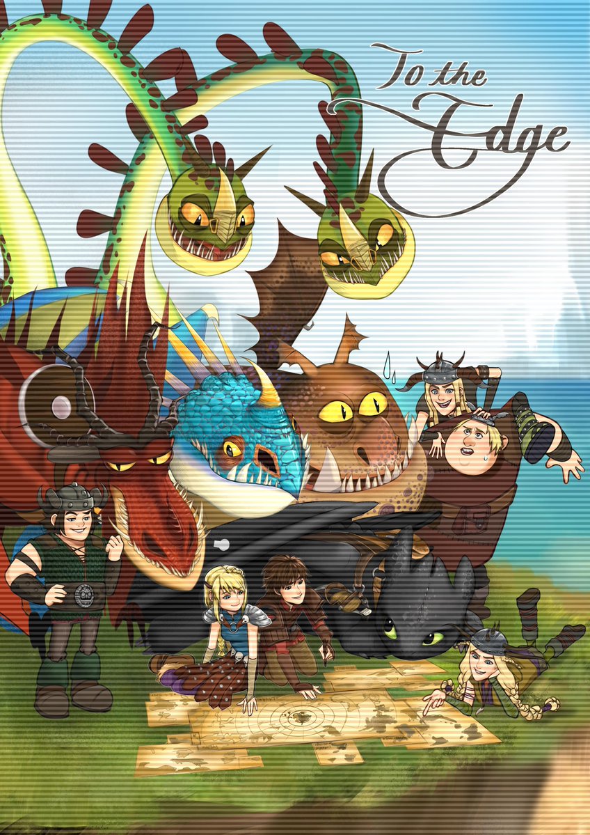 🌊 #2026드길온 

<2026 드래곤 길들이기 온리전 : To The Edge>의 포스터를 공개합니다. 디테일까지 세세한 일러스트는 대파(<a href="/NwjnsGreenOnio/">대파</a>)님께서 작업하여 주셨습니다.

🔗: 2026httydonly.creatorlink.net/forum/view/138…
*링크를 통해 노이즈와 스트라이프가 없는 원본 일러스트를 보실 수 있습니다.