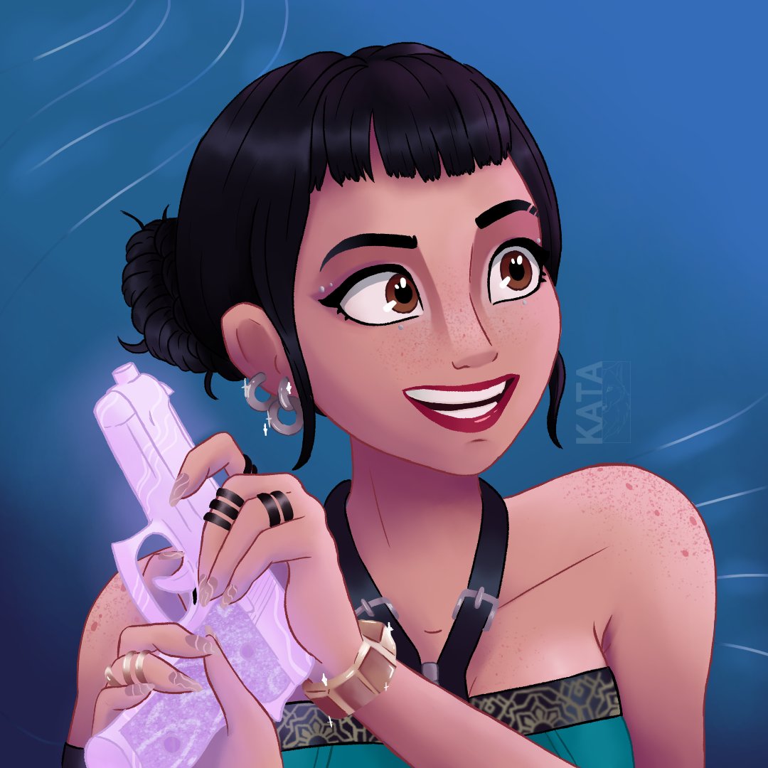 la_kata4ever's tweet image. Funny drawing with Zoey feeling her american spirit 🦅🇺🇲🦅
(pfp free use)
✨️CAW CAW!!✨️
#KpopDemomHunters #KPOPDEMONHUNTERS
#kpopdemonhuntersfanart
#Rumi #Zoey #mira #funny