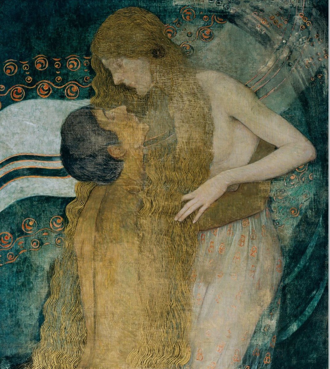 AcademiaAesthe1's tweet image. The Embrace, by Wilhelm List c. 1905