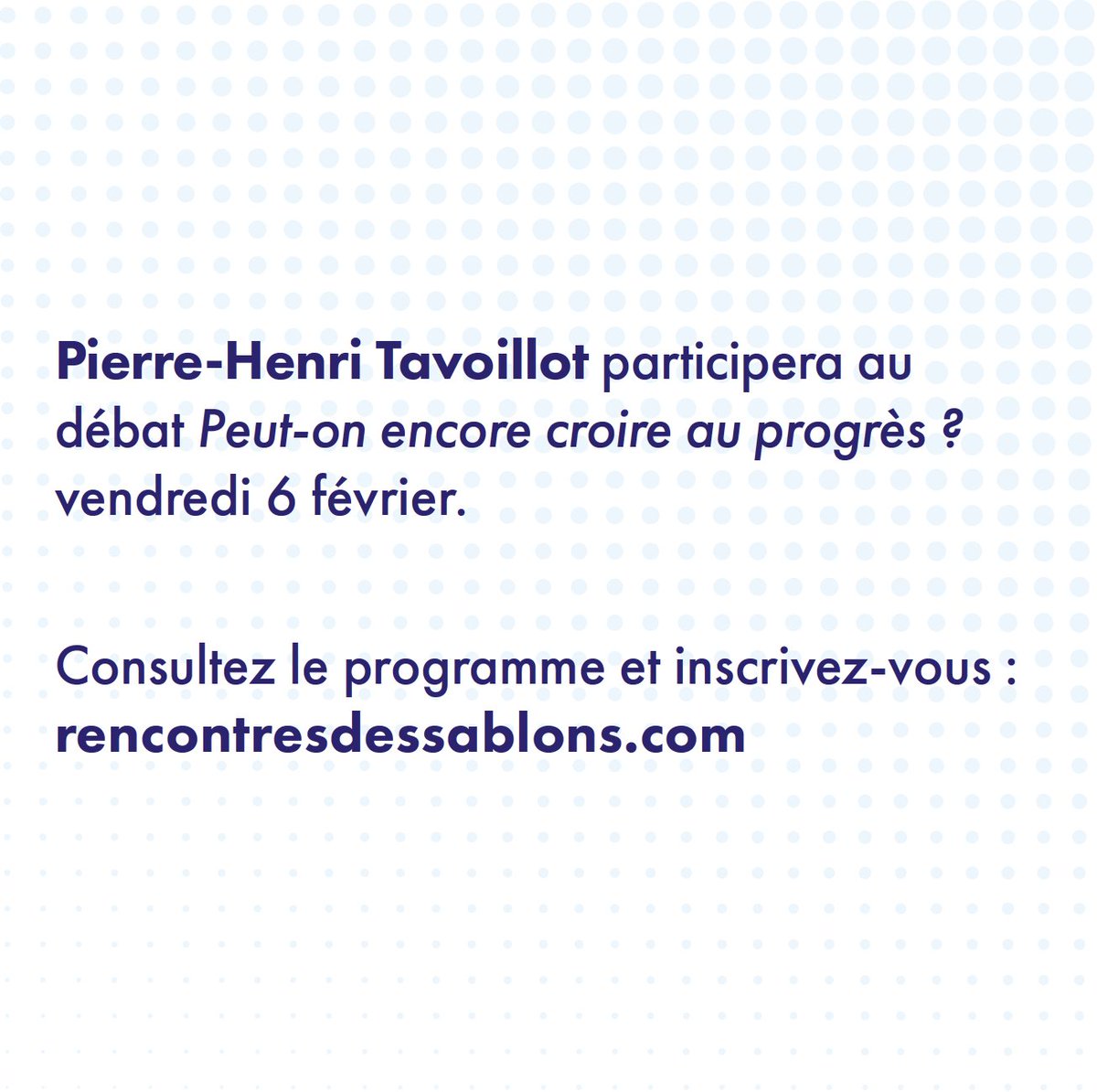 Rencontres des Sablons tweet media