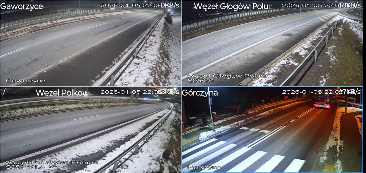 GDDKiA_Wroclaw's tweet photo. 🚘 ❄️ Na drogach obecnie czarno – śnieg odpuścił, ale mróz wciąż trzyma 🌡Jedziemy ostrożnie, bo miejscami może być ślisko. Kierowco! Warto śledzić ostrzeżenia meteorologiczne i dostosować plany do dynamicznie zmieniających się warunków zimowych 🛣🌨 fot. #DK30 #S3 #dolnośląskie https://t.co/FmoVAEHtqQ