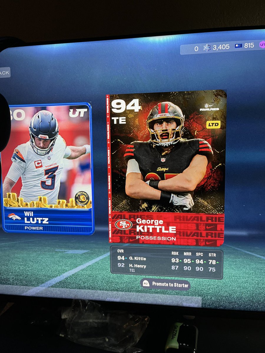 Tooeazy_49's tweet photo. Makerights was a W … squad looking solid so far for only getting into Madden a month ago #maden26 #mut https://t.co/6jt4MndsNt