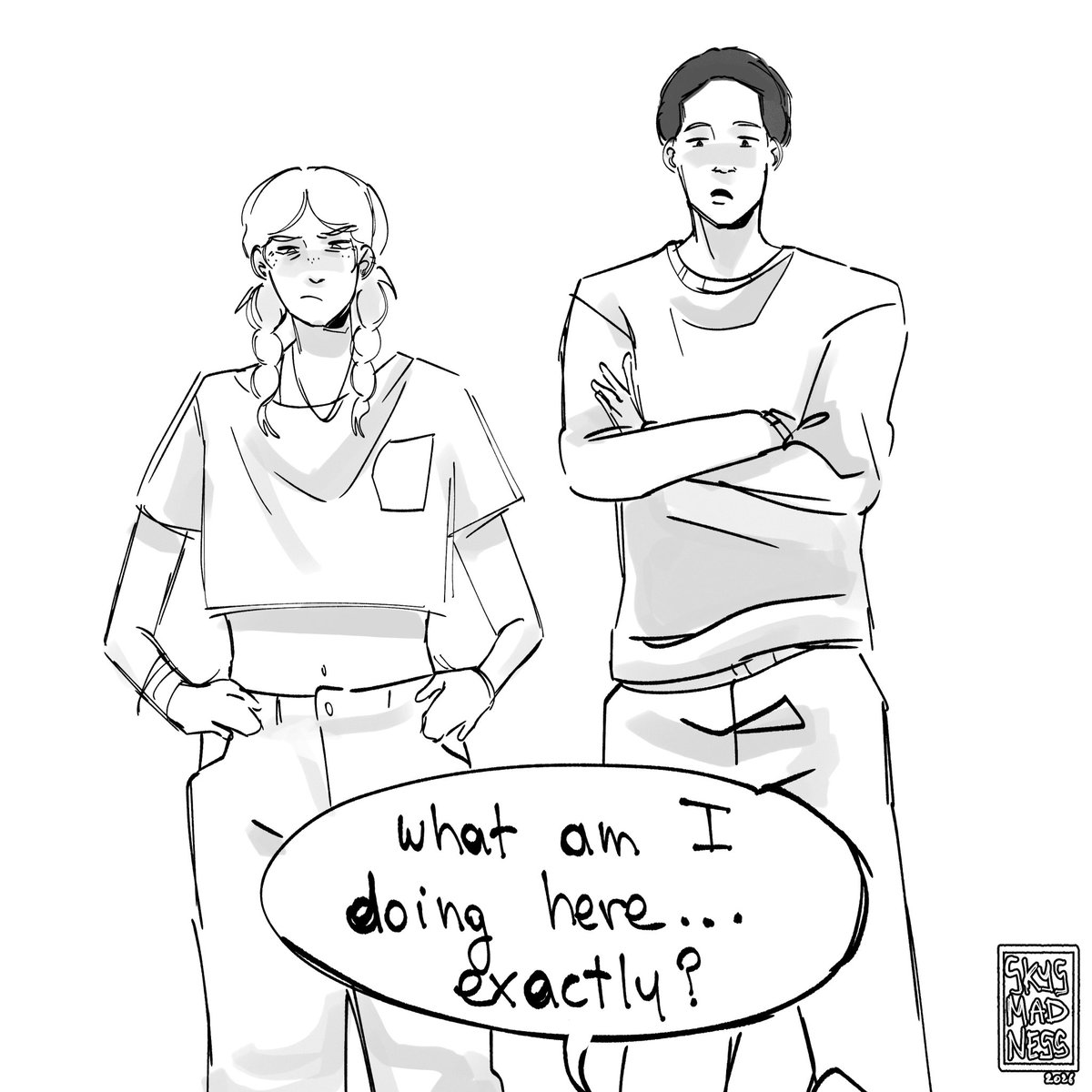 skysmadness's tweet image. uh oh #byler