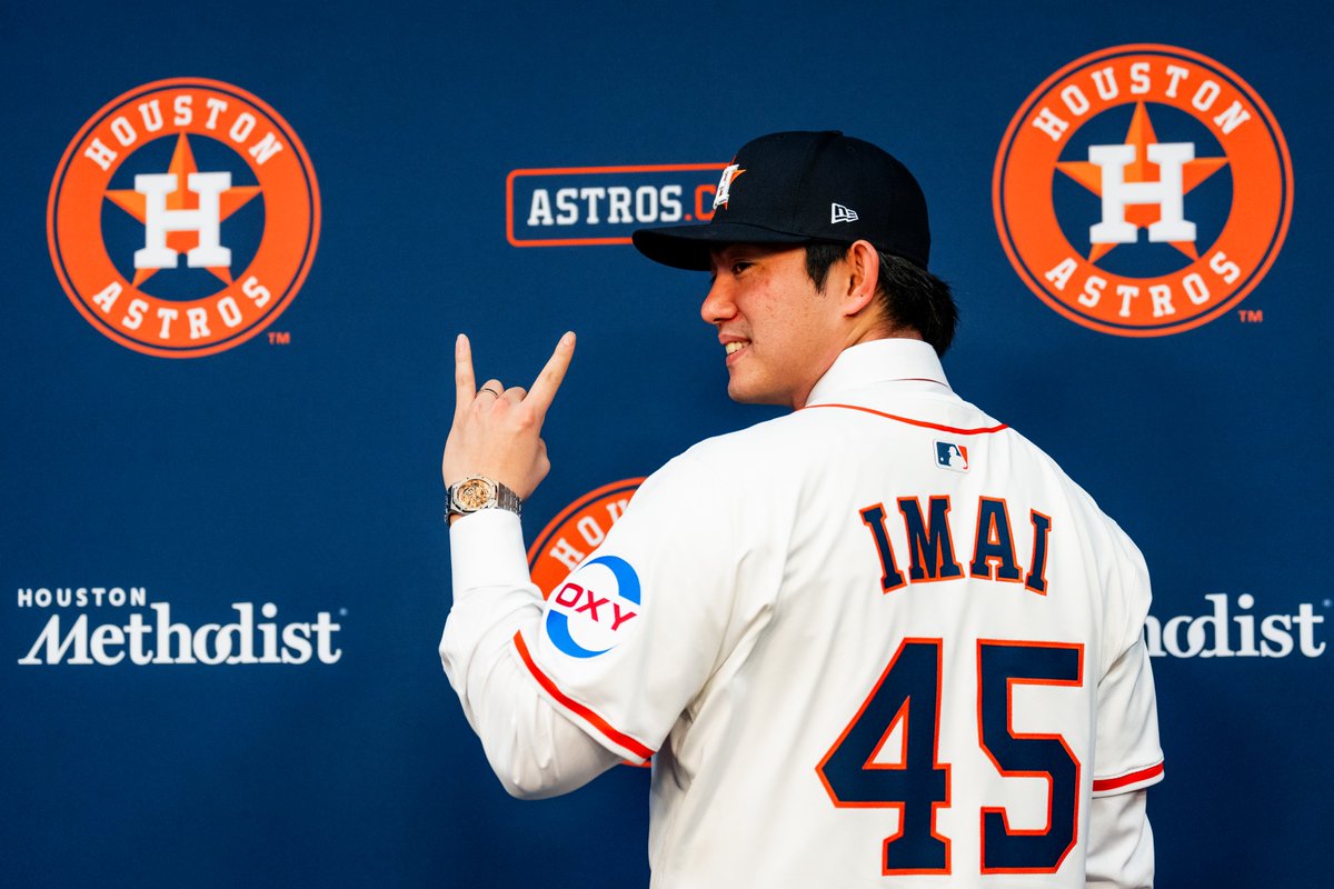 astros's tweet image. The man of the hour.