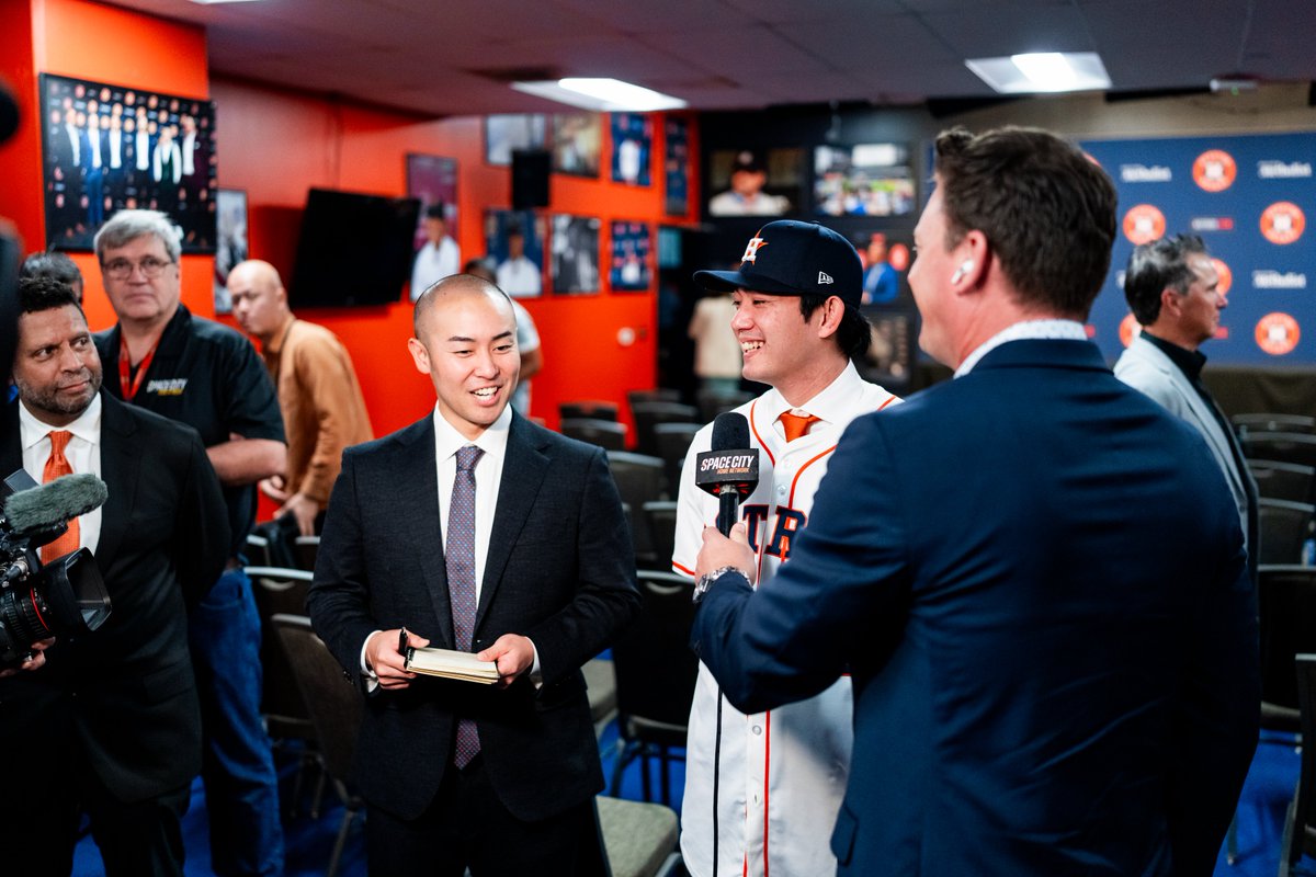 astros's tweet image. The man of the hour.