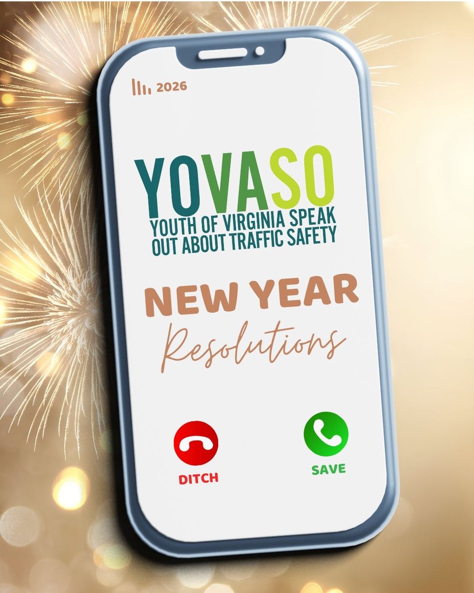 _YOVASO_'s tweet image. ✨New year. New semester. New habits that keep us alive. ⬇️Leave a comment and let us know which safety habit you are claiming this year. #YOVASO #teendrivers