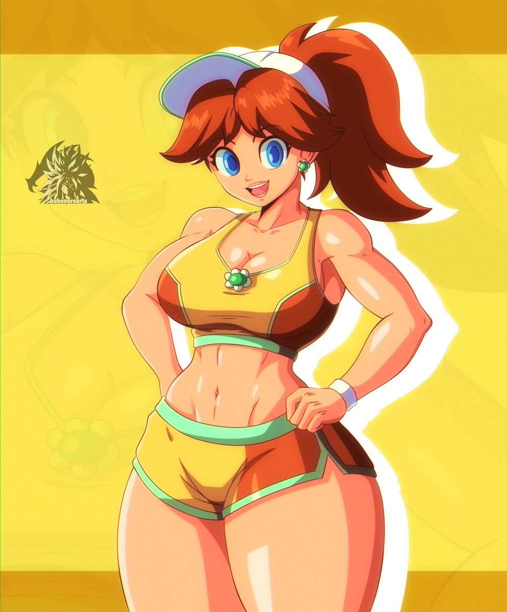 First fanart of the year: here’s Princess Daisy in my style. I hope you like it. If this gets a lot of support, I’ll start making NSFW content from the Mario universe. 👀

#daisy #MarioKartWorld #mariofanart